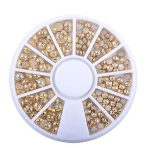Mix Sizes 3D Rhinestone Crystal Glitter Bead Pearl NRW32