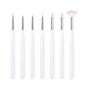 7Pcs Acrylic Nail Art Painting Brush Set TNB76