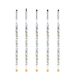 5Pcs UV Gel Nail Brush Kit TNB77