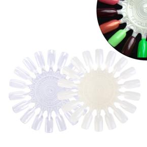 20 Tips Sunflower False Nail Wheels Color Display TND11