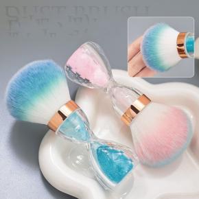 Hourglass Design Nail Dust Cleaning Brush TDB13