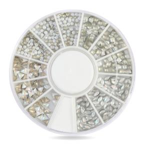 Mixed Shapes AB Nail Art Studs Decorations NRW25