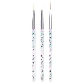 Nail Art Liner Painting Flower Design Drawing Detailing Pen Brushes TNB10