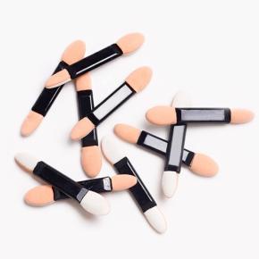 10pcs Sponge Eyeshadow Nail Powder Applicators NAT13