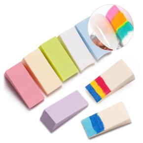 8Pcs/Set Soft Triangle Nail Art Polish Gel Gradient Sponge NAT102