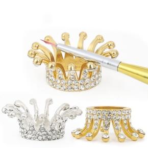 Crown Nail Brush Holder NAT30