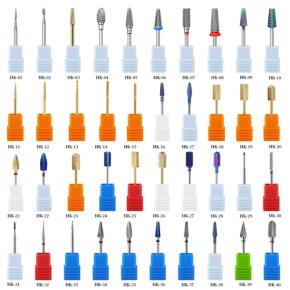 Tungsten Carbide Milling Cutter Nail Drill Bits NDB01