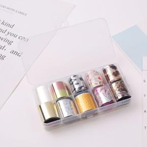 Starry Sky Paper Nail Transfer Foil NAF40