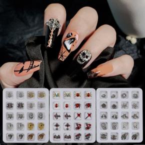 Halloween Nails Charms Alloy NXH09