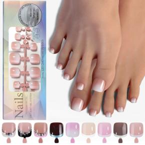 Toenail Press On Nail Tips NPO04