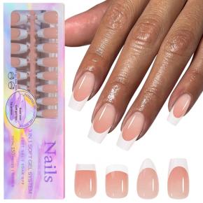 French Press On Nails Tips NPO16