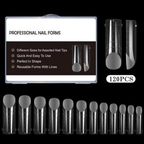Frosted Nail Forms NTP10
