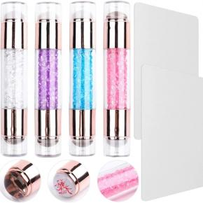 Double Head Mini Silicone Jelly Nail Stamper TNS21