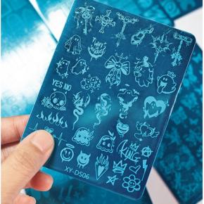 Nail Art Stamping Plate with a Color Film XY-DS