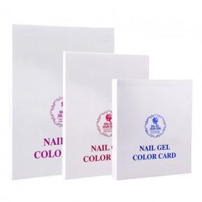 308/216/120 Colors Nail Gel Color Card NAT132