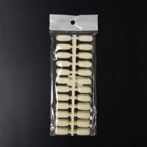 50 Sticks Fan Nail Art Display Black TND23